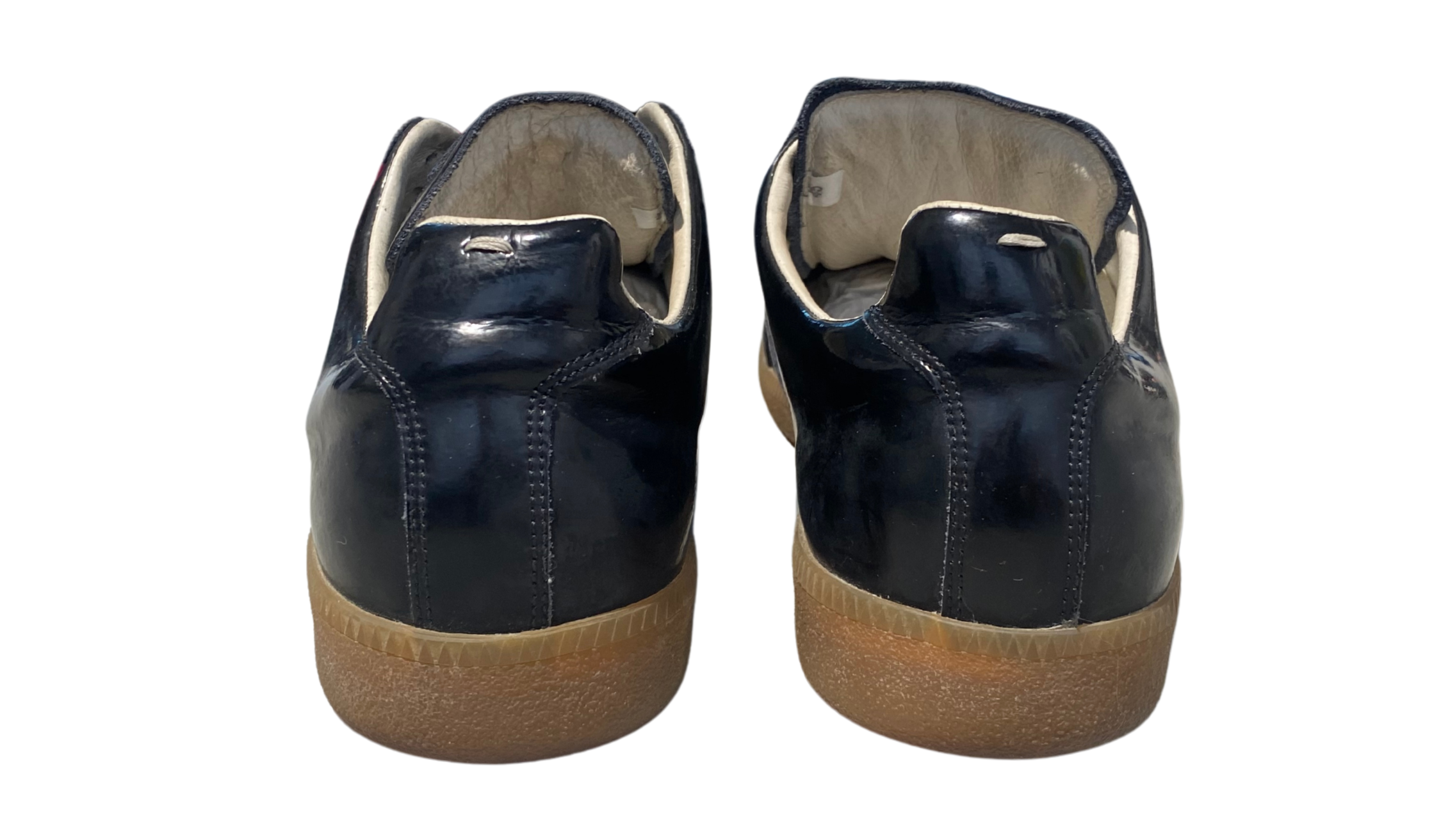 希少 Maison Margiela real leather bracelet Maison Margiela Black Leather Replica Sneakers | Harrods HK