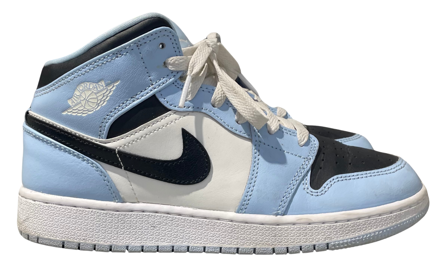 Air Jordan Used Jordan 1 Mid SE Ice Blue (2023) - 555112-401