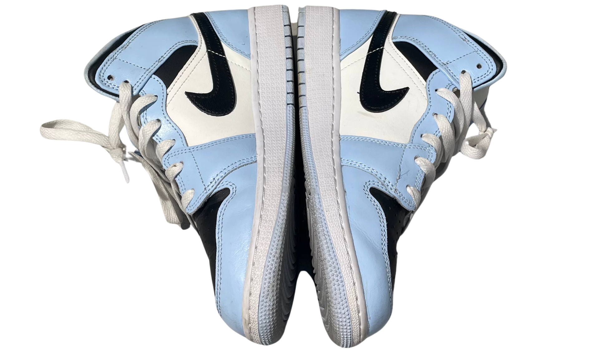 Air Jordan Used Jordan 1 Mid SE Ice Blue (2023) - 555112-401