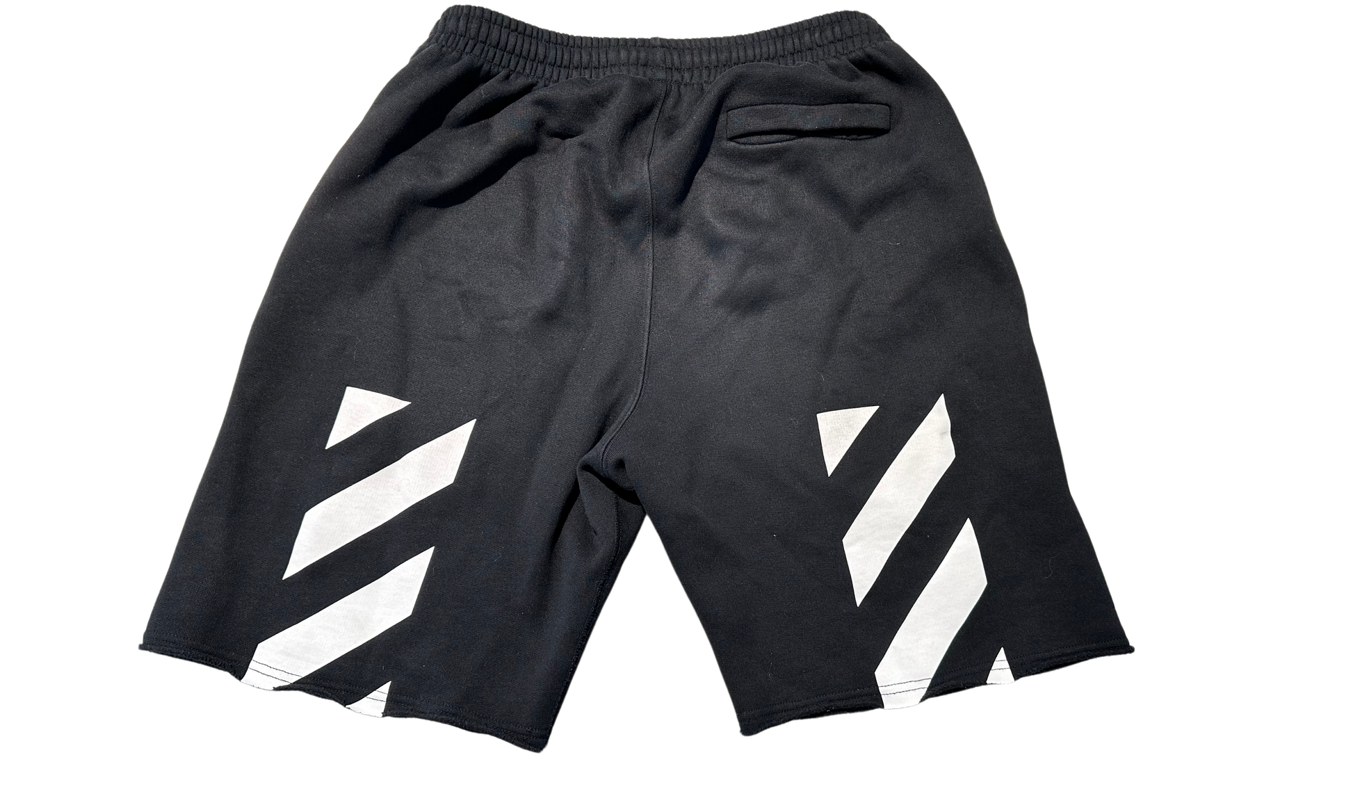 Off white Used Off white diagonal helvetica sweatshorts black - test