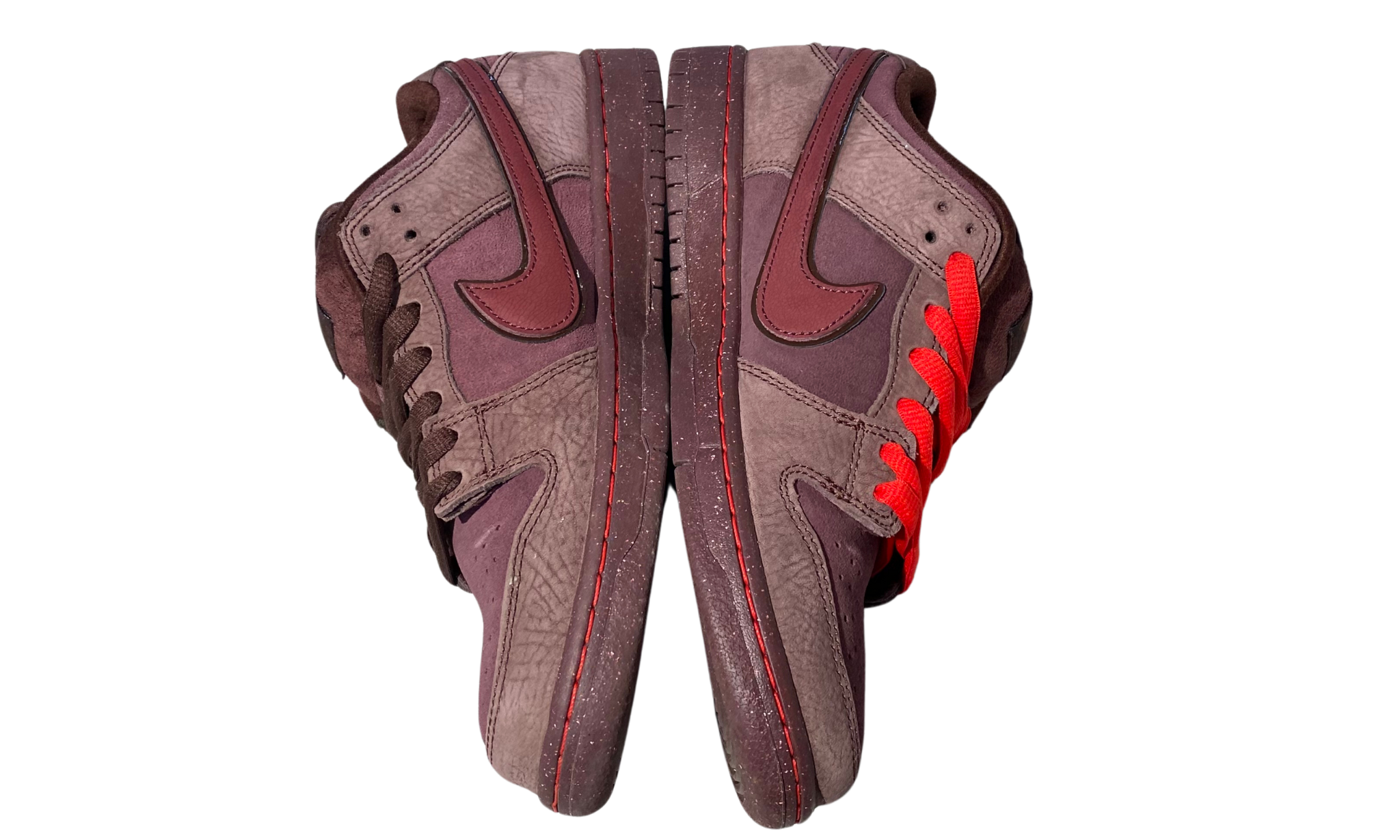 Nike  Used Nike SB Dunk Low City of Love Burgundy Crush - FN0619-600