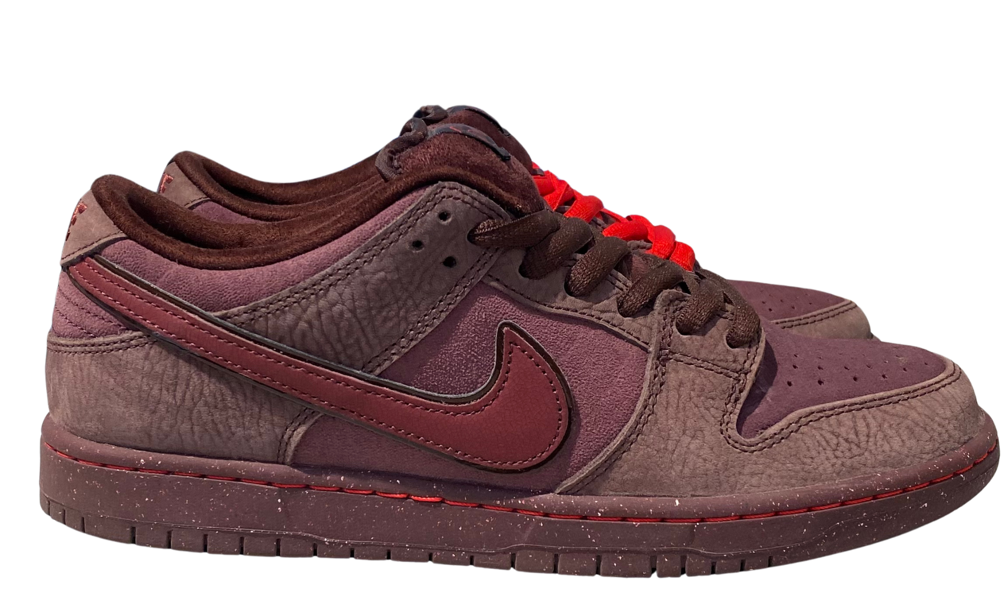 Nike  Used Nike SB Dunk Low City of Love Burgundy Crush - FN0619-600