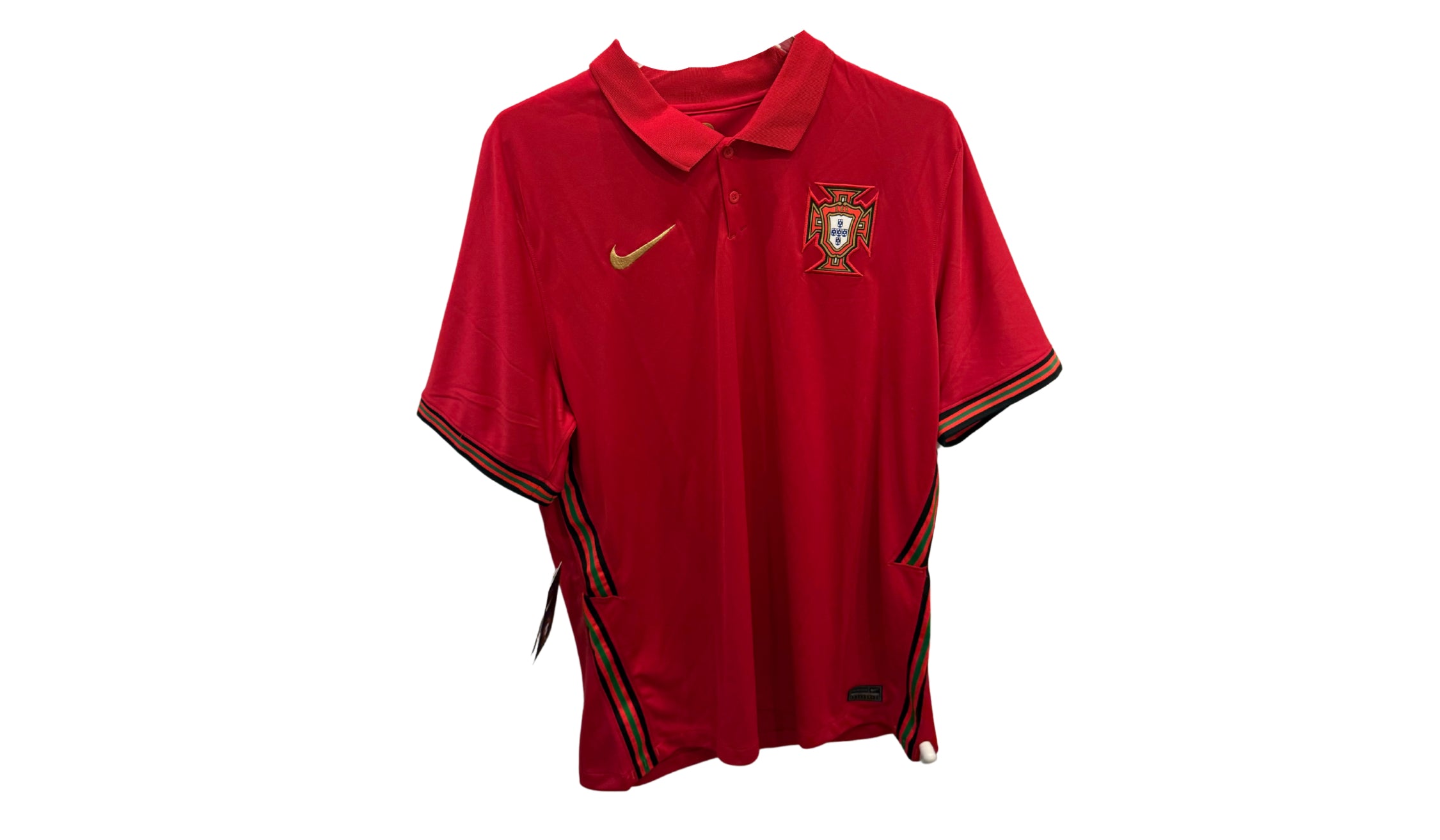 Nike Used Nike Portugal Home Football Shirt Nike Soccer Jersey  - 609251300