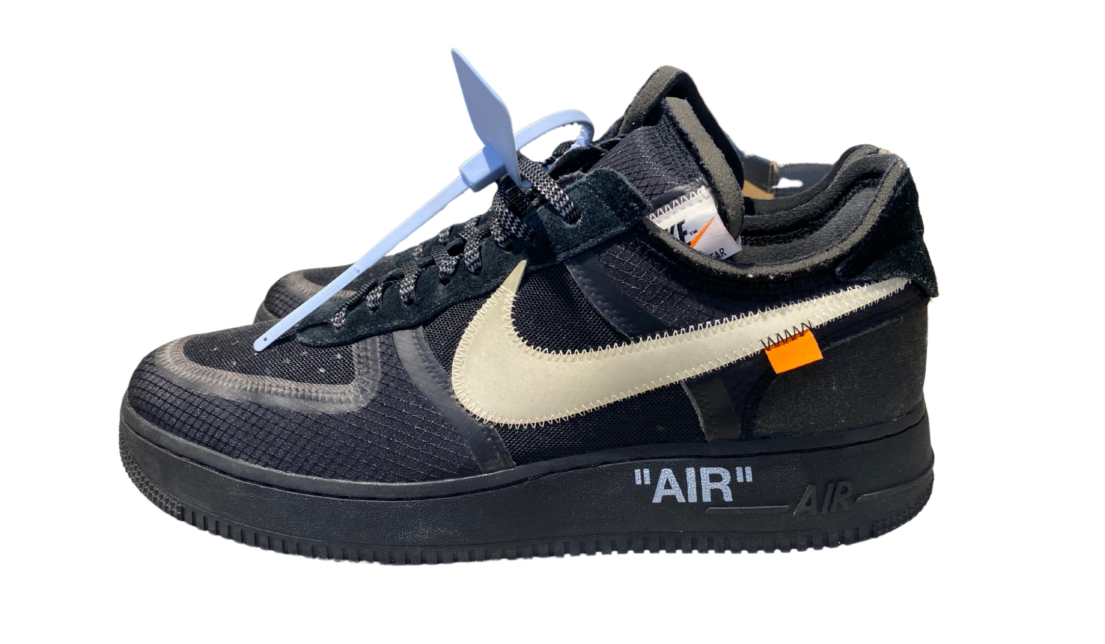 Jordan Used Nike Air Force 1 Low Off-White Black White - 313251143