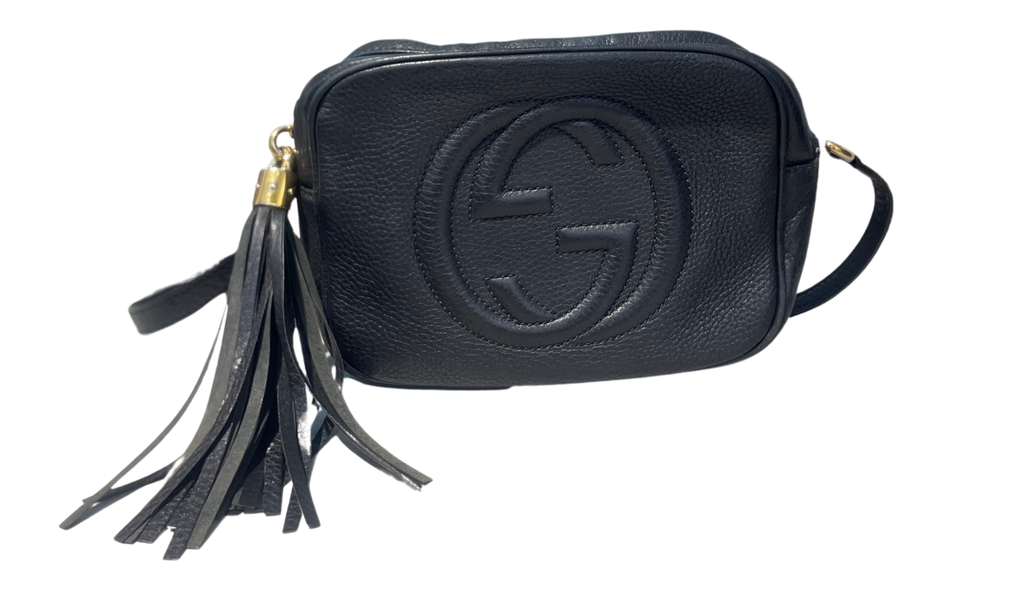 Gucci Used Gucci Soho corssbody bag black - 1126241623