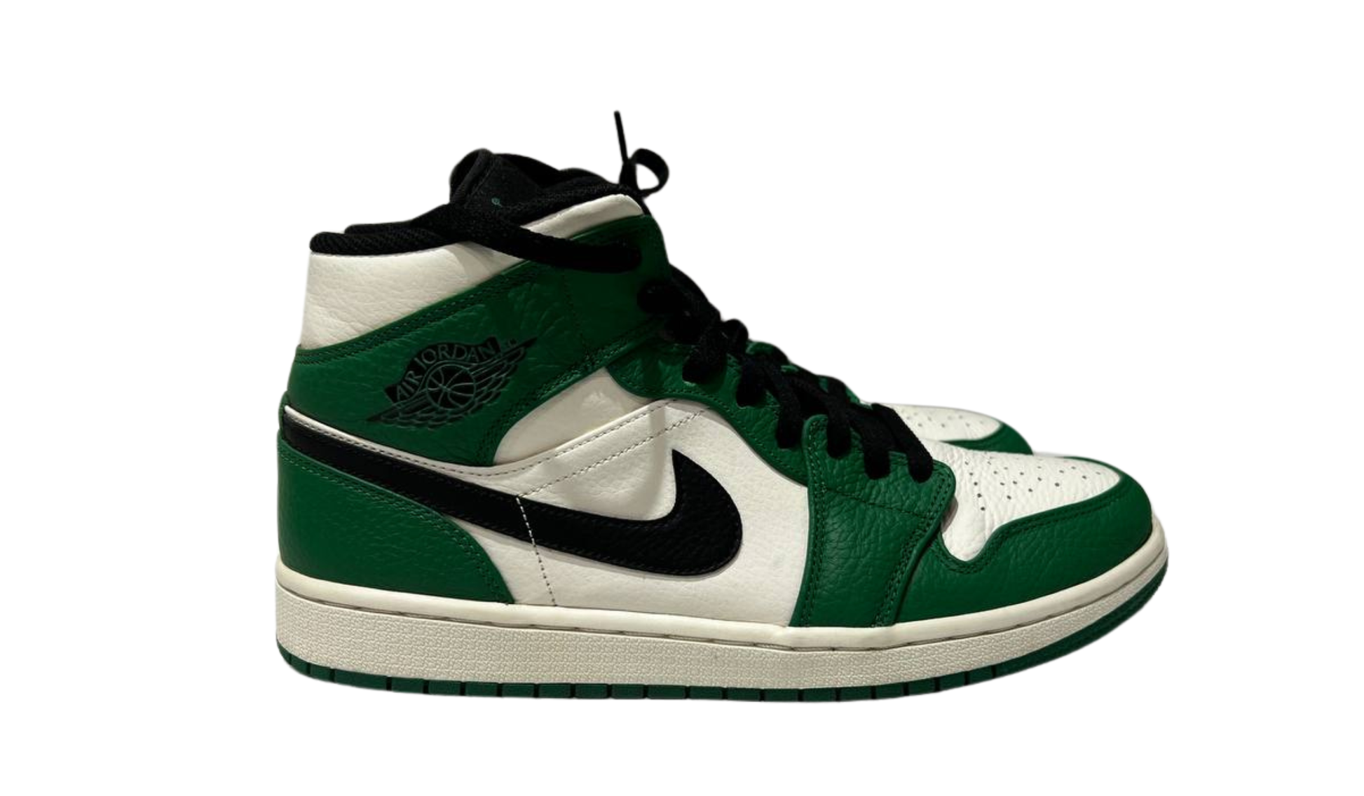 Air Jordan Used Air Jordan 1 Mid Pine Green - 852542-301