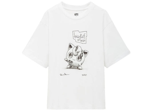 Daniel Arsham x Pokemon x Uniqlo Jigglypuff T Shirt White Size M (US Women's)