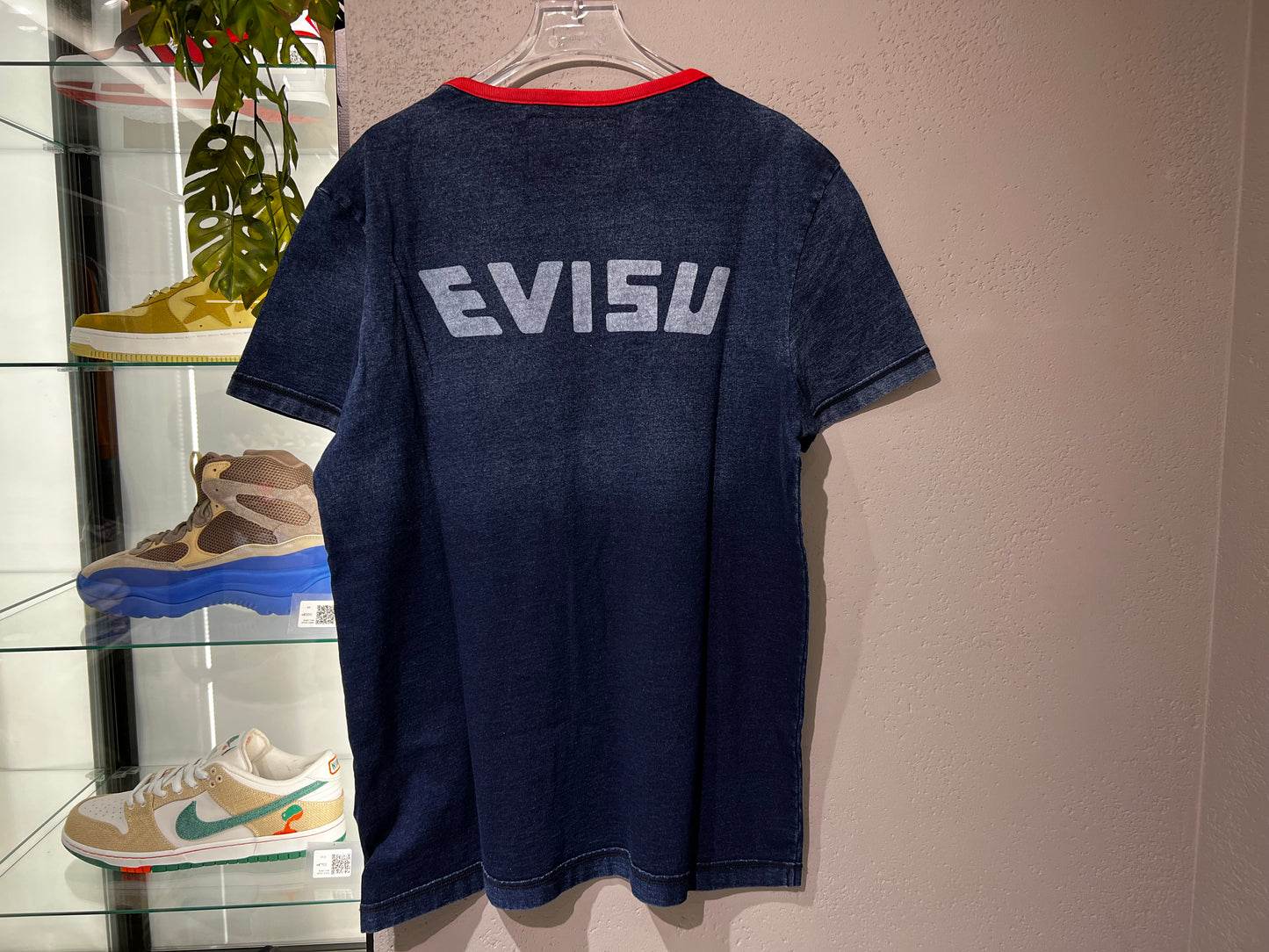 Evisu T-Shirt Logo Blue