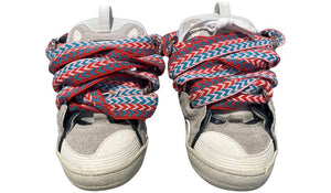 nike Used Lanvin Leather Curb White Grey - test