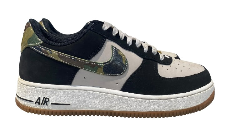 nike Used Nike Air Force 1 Low '07 LV8 Black Patent Camo Swoosh - test