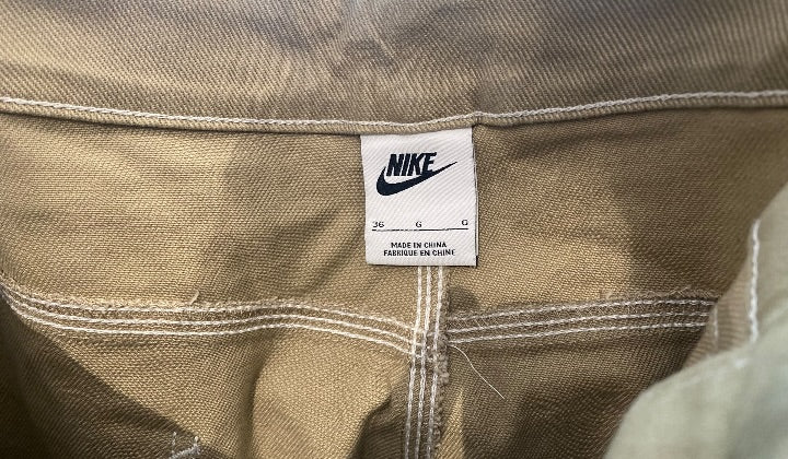nike Used Nike Carpenter Pants Beige - test