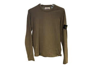 nike Used Stone Island Sweater Olive - test