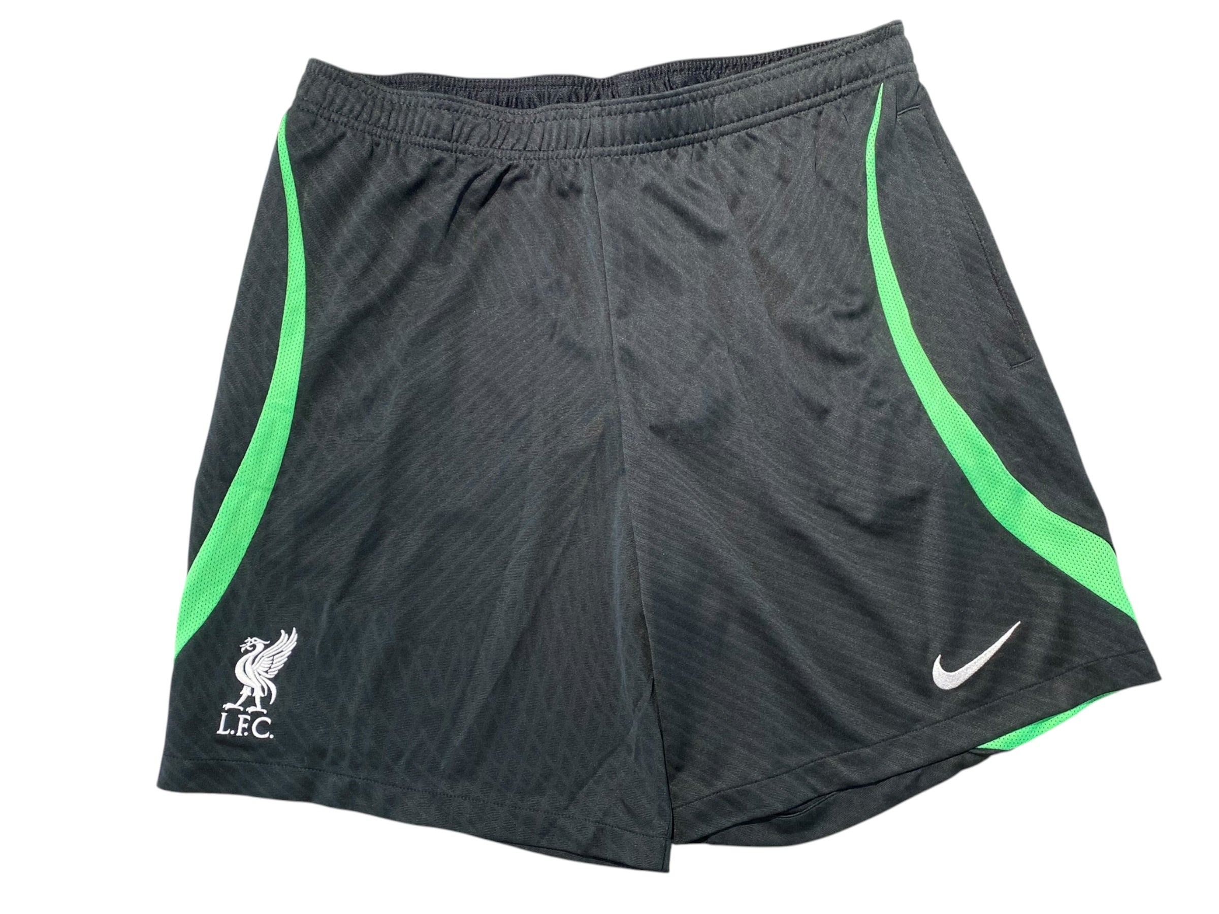 nike Used Liverpool Football Club Shorts Green - 528261152