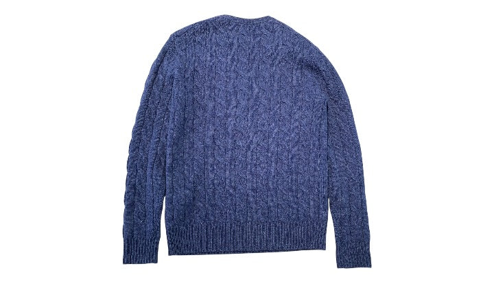 nike Used Ralph Lauren Knit Navy Blue - test