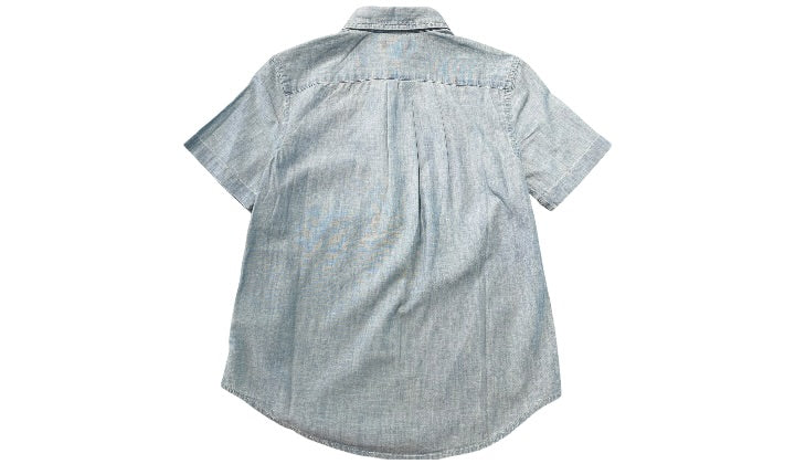 nike Used Ralph Lauren Short Sleeve Button Up Denim - test