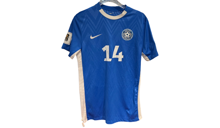 nike Used Estonia National Team Jersey Signed By Kristal - test
