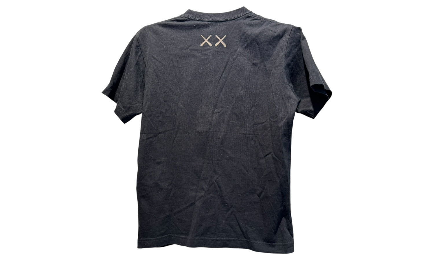 UNIQLO Used KAWS x Uniqlo UT Short Sleeve Graphic Black T-shirt - 018032773540
