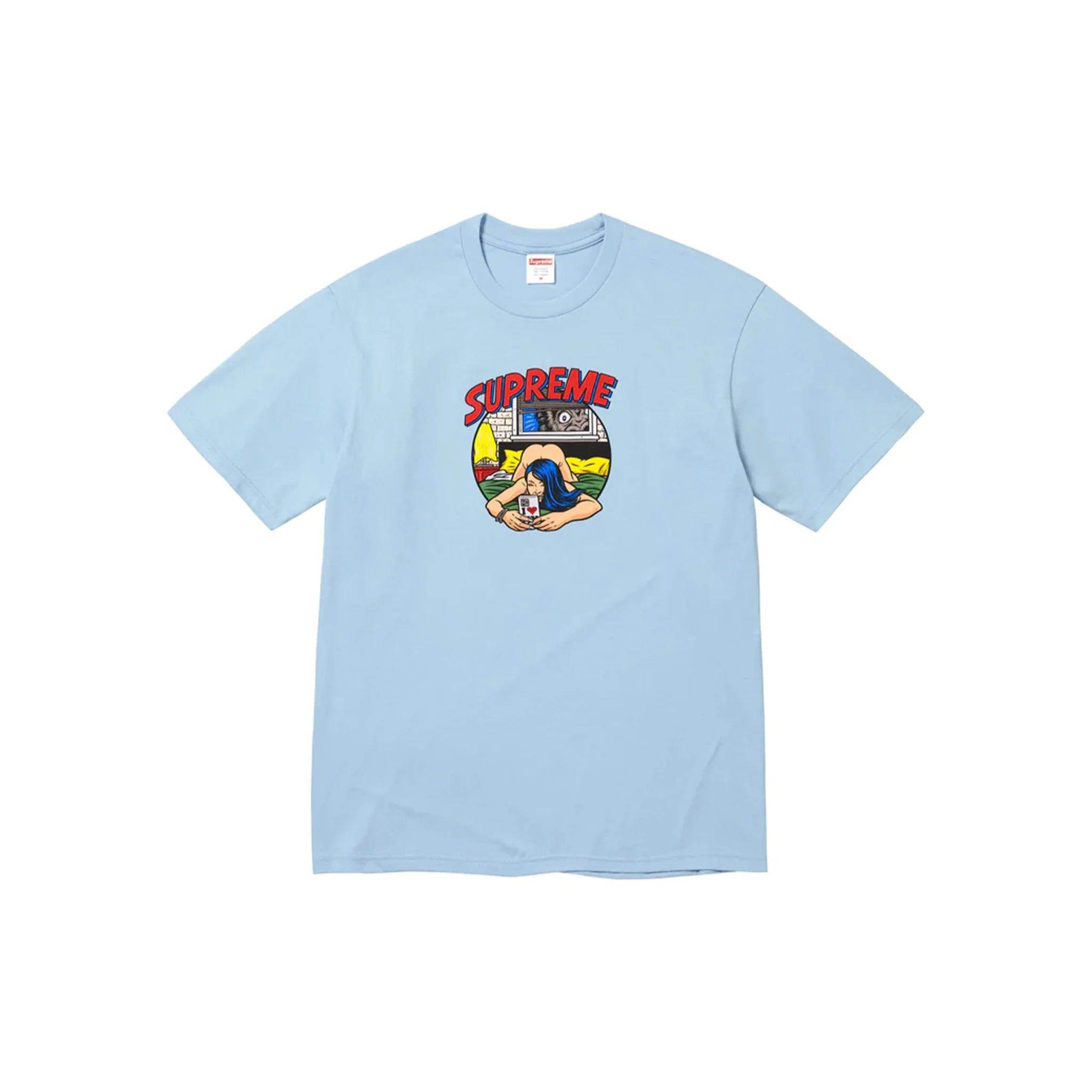 Supreme Bedroom Tee Powder Blue (SS25)