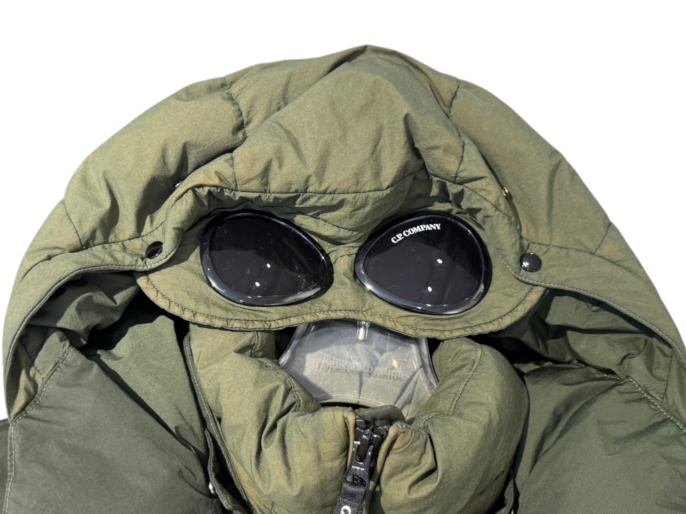 C.P. Company Used C.P. Company Hooded Puffer Green - 307261648