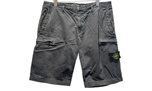 nike Used Stone Island Cargo Shorts Dark Blue Grey - test