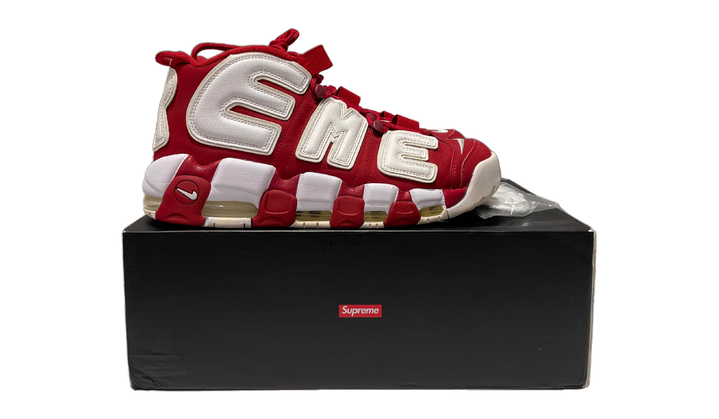 nike Used Air Max Uptempo Supreme Red - test