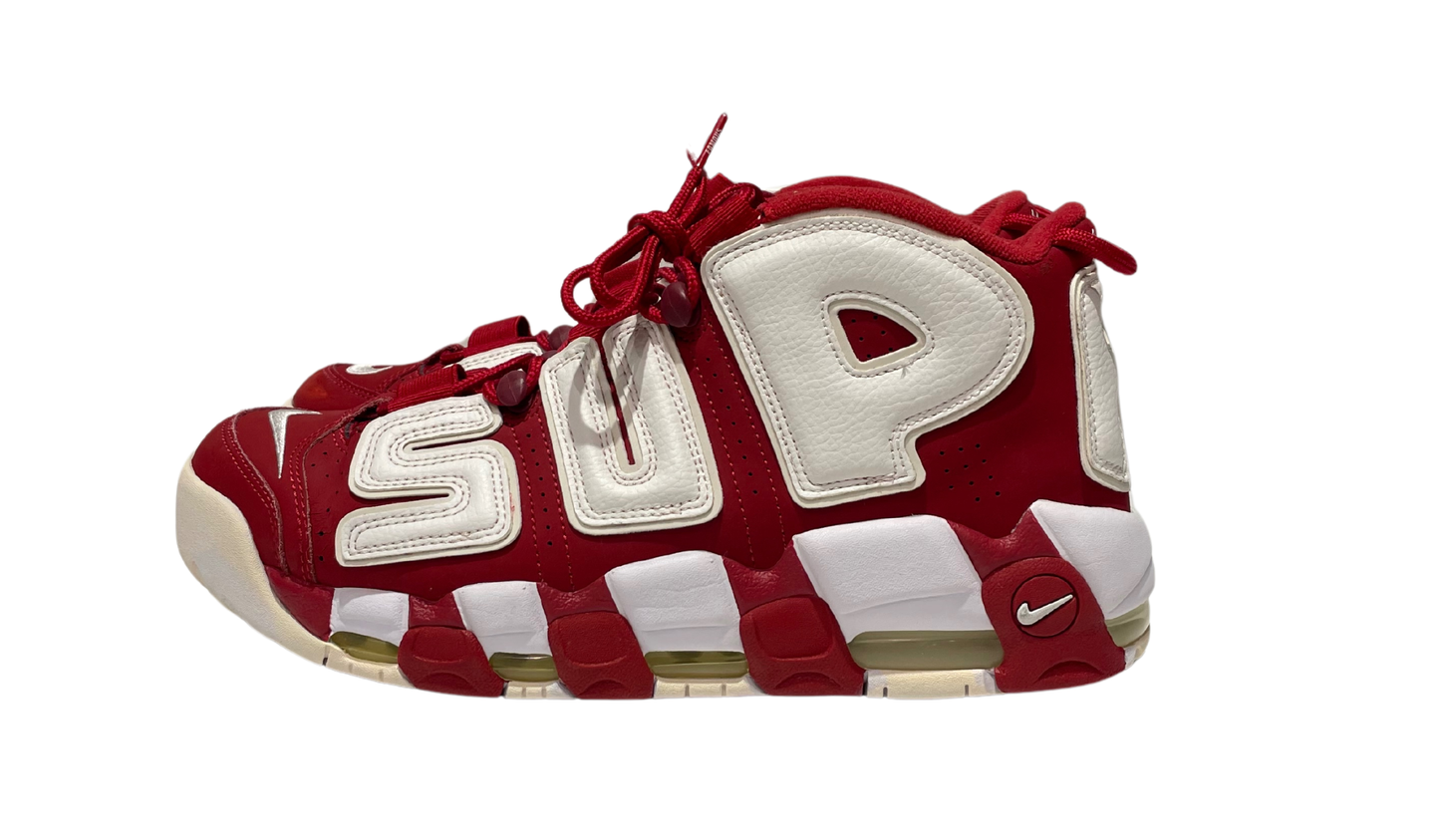 nike Used Air Max Uptempo Supreme Red - test