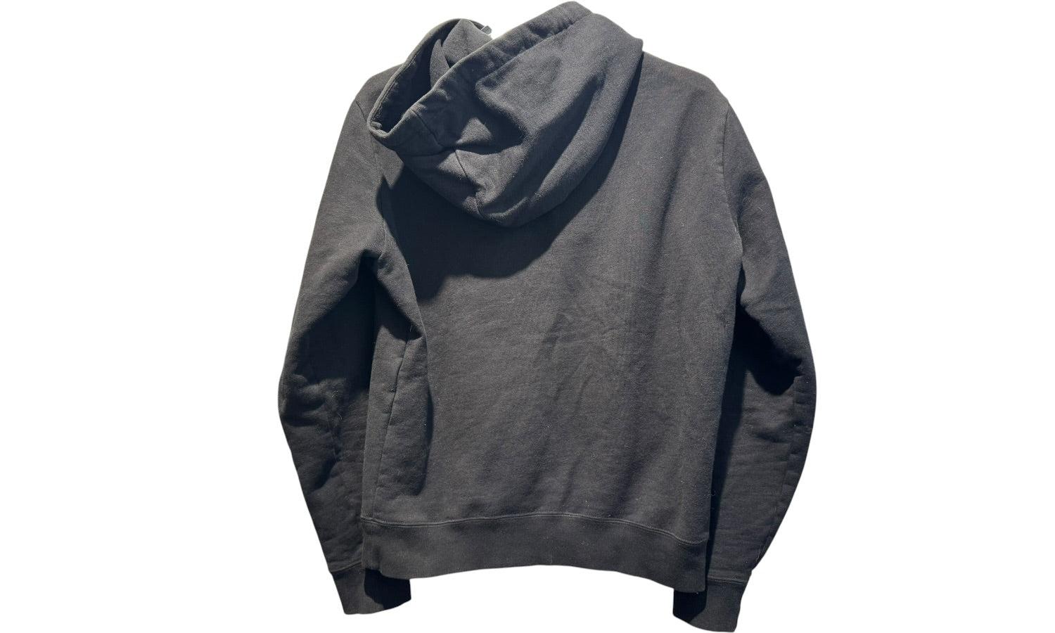 YSL Used Saint Laurent Paris Black Small Logo Hoodie - test