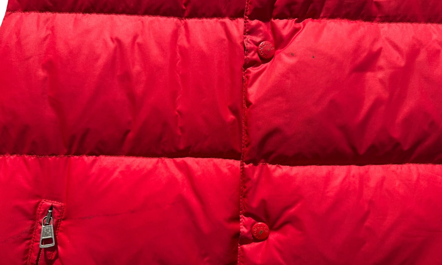 Moncler Used Moncler Gide Vest Red - Gide1