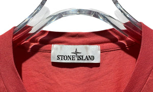 nike Used Stone Island Chest Logo Tee Rose - 422261744