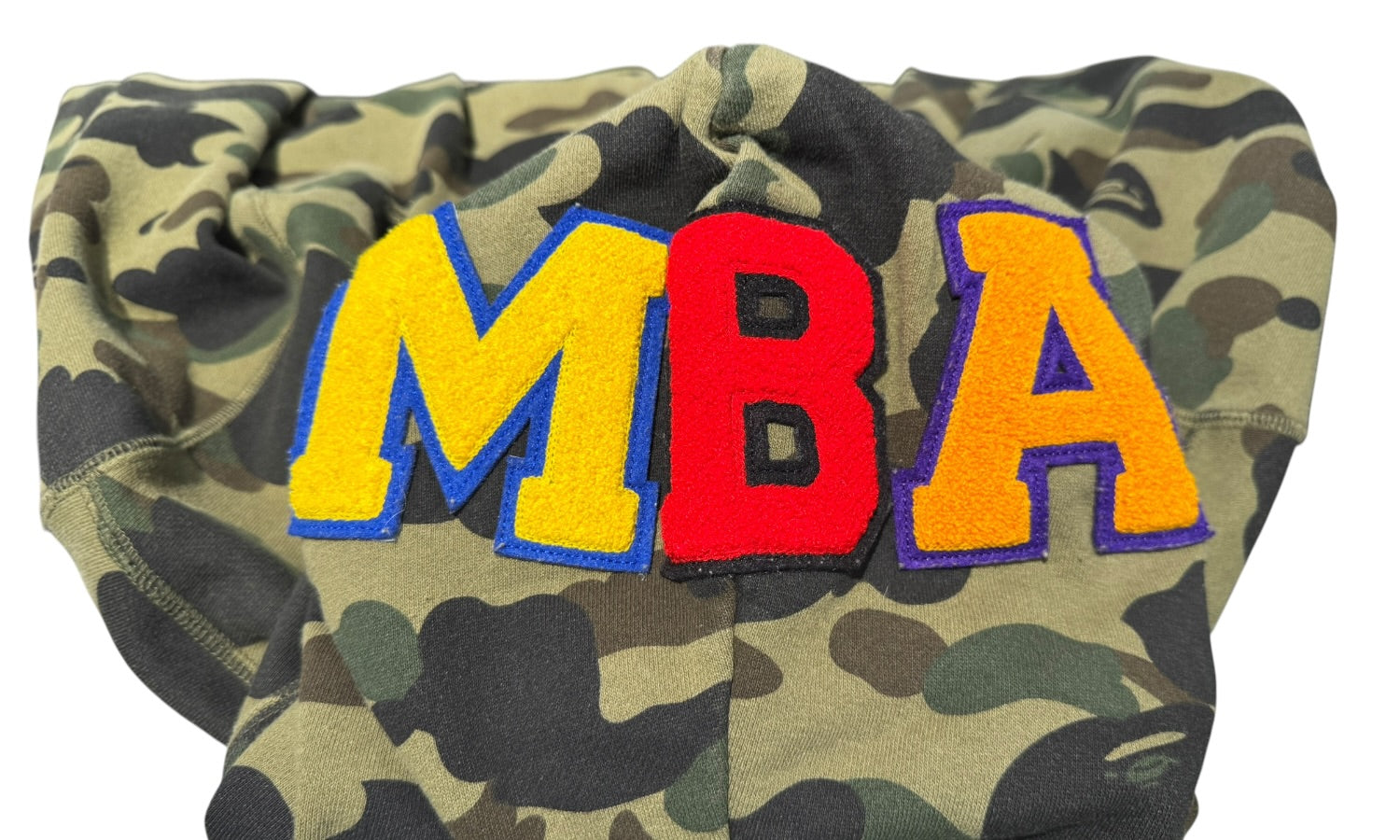 BAPE Used BAPE x Minions 1st Camo Shark Full Zip Hoodie Green - BAPE-BXM1CSFZ-MULTI