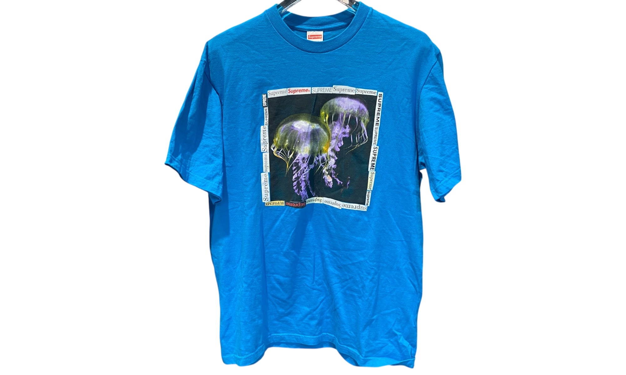 Supreme Used Supreme Jellyfish Tee Blue - SJF