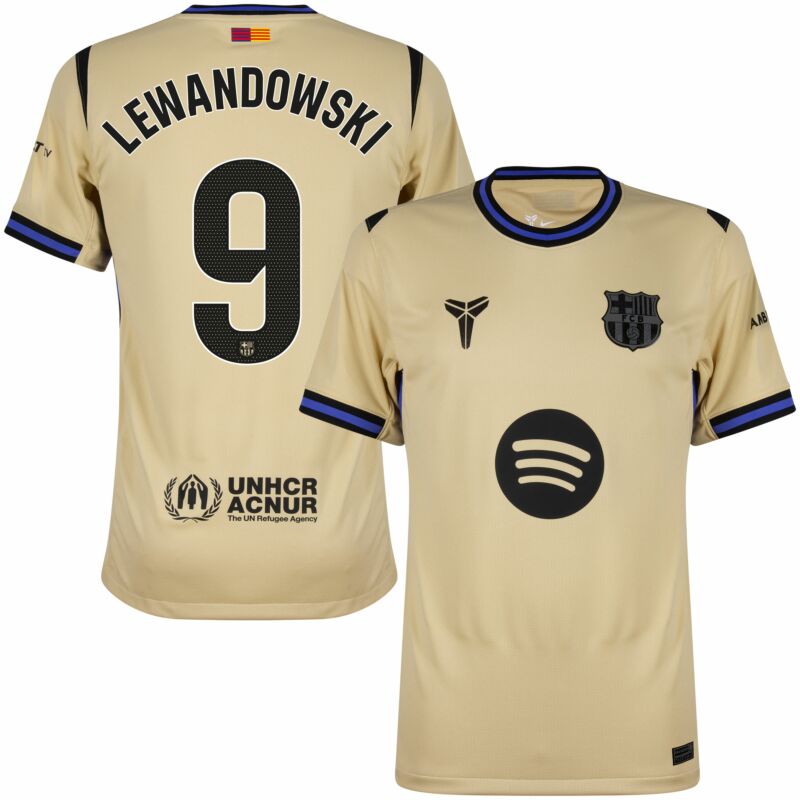 nike Used FC Barcelona 25/26 Away Kit Lewandowski - test