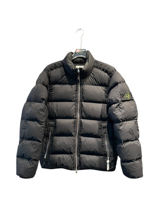 nike Used Stone Island Seamless Nylon Tunnel Down Puffer Jacket Black - test