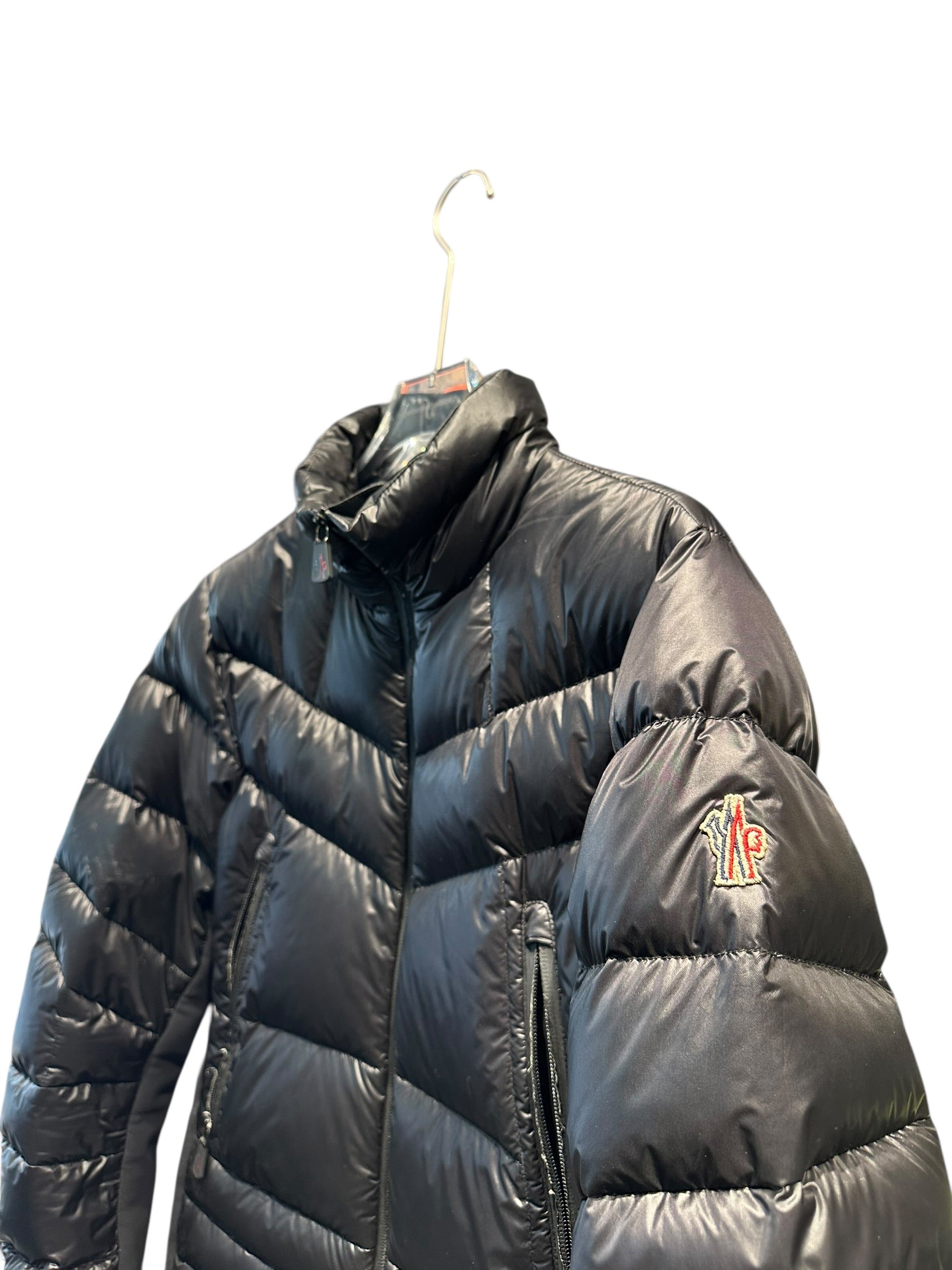 nike Used Moncler Grenoble Puffer Jacket Black - test