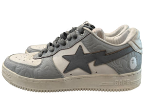 Bape Used A Bathing Ape Bape Sta #4 Line Camo White Grey -  1I70-291-001-SAX