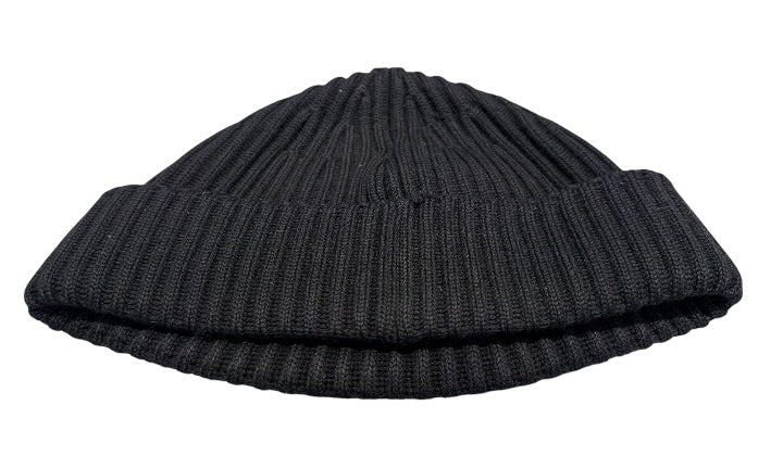 nike Used Stone Island Logo Beanie Black - test