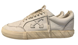 nike Used Off White Vulcanized Low Sneaker White - test
