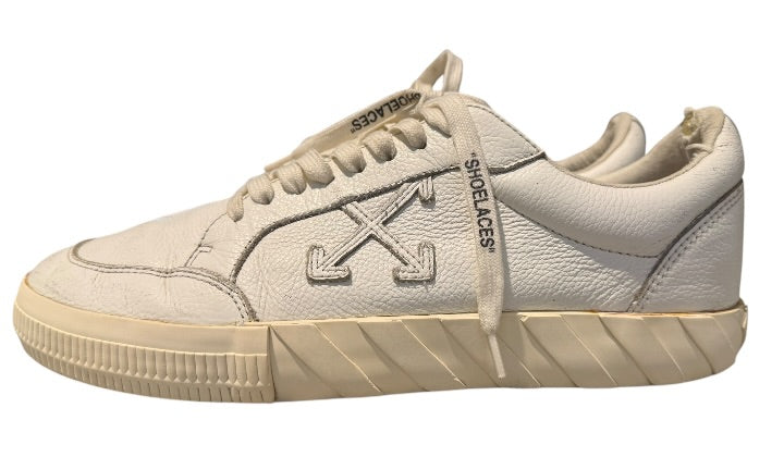 nike Used Off White Vulcanized Low Sneaker White - test