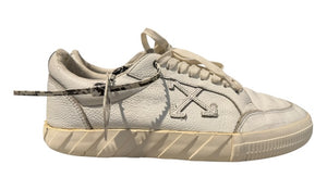 nike Used Off White Vulcanized Low Sneaker White - test