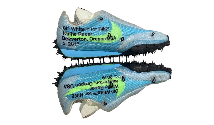 nike Used Nike Waffle Racer Off-White Vivid Sky (Women's) - test