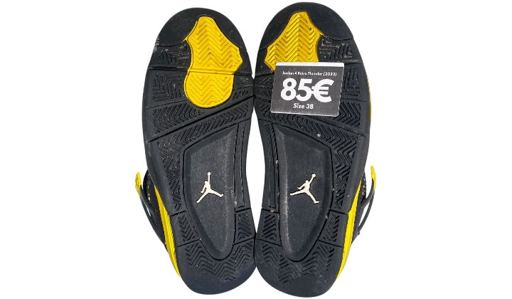 Air Jordan Used Jordan 4 Retro Thunder (2023) - DH6927-017