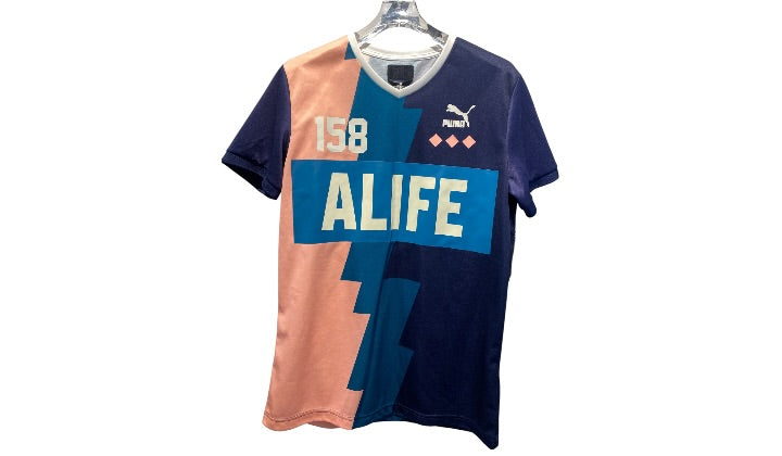 Puma Used Puma x Alife Soccer Tee Peacoat - 223261123
