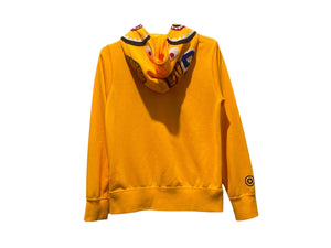 A Bathing Ape Used Bape Yellow Full-Zip Shark Hoodie - test