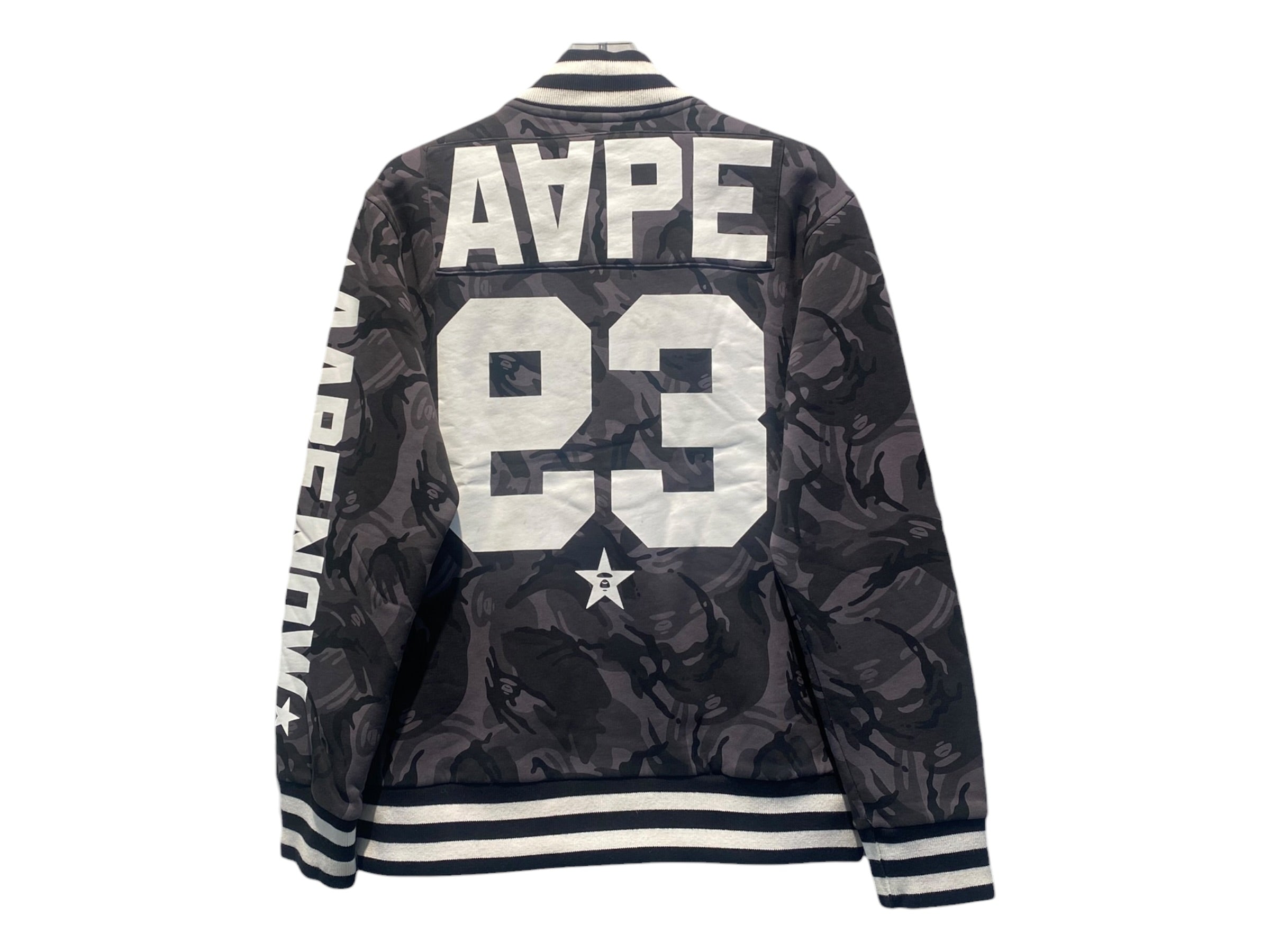 A Bathing Ape Used Aape Varsity Jacket Camo - test