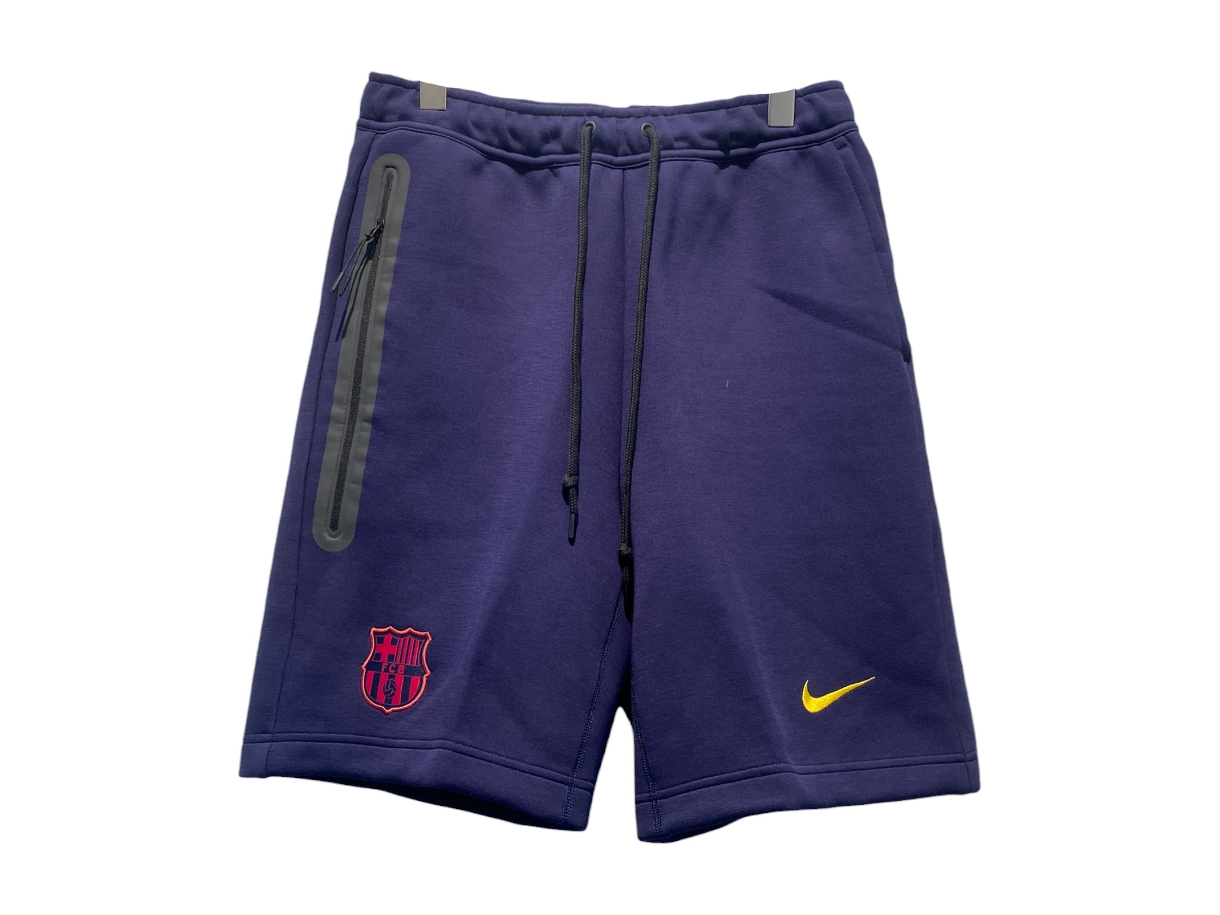 nike Used FC Barcelona Tech Fleece Short Set - test