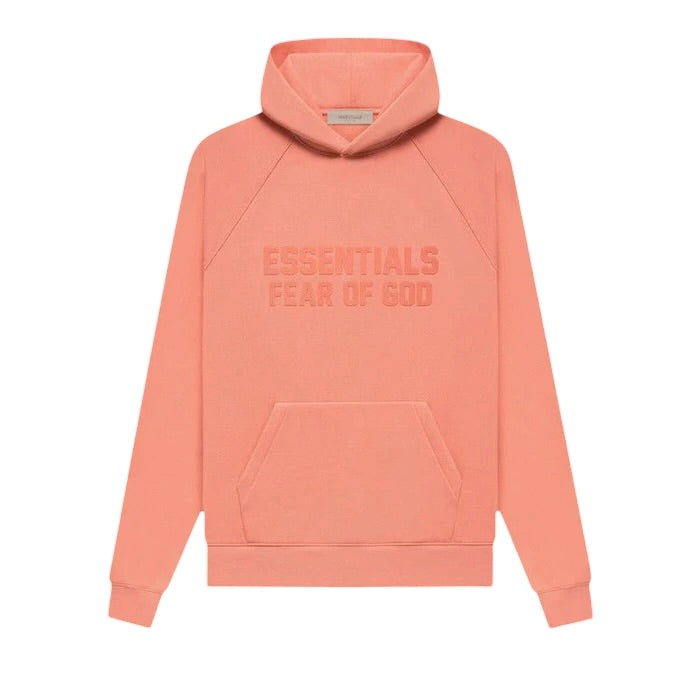 Fear of God Essentials Hoodie Coral