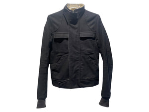 nike Used Rick Owens Shearling Wool Jacket - test