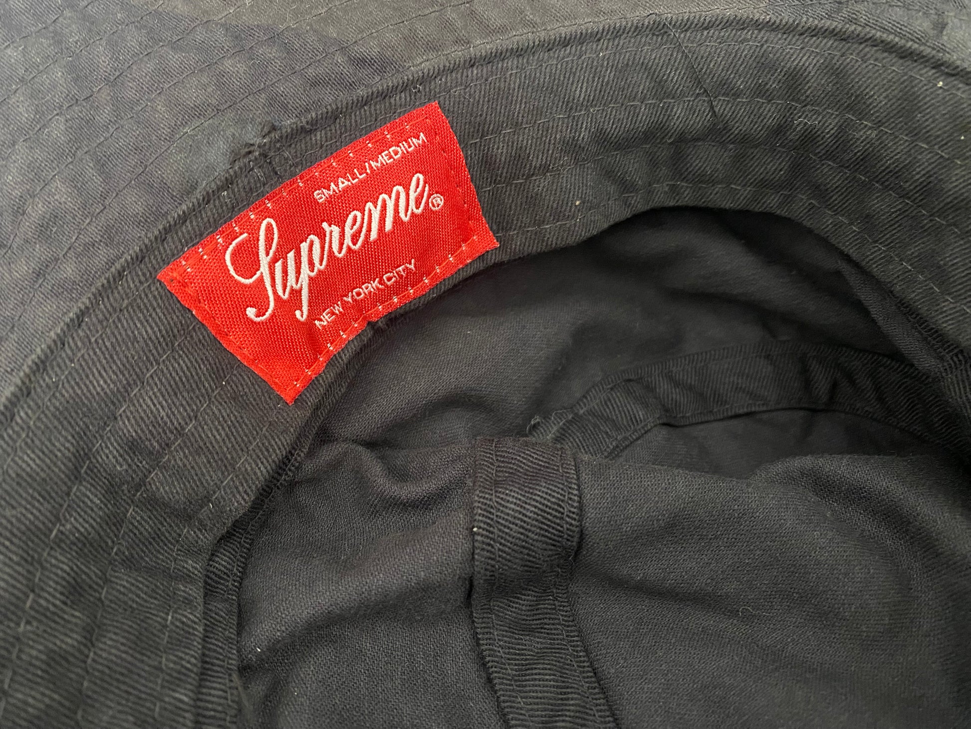 Supreme Used Supreme Cotton Overdyed Boonie  Black Camo  - test