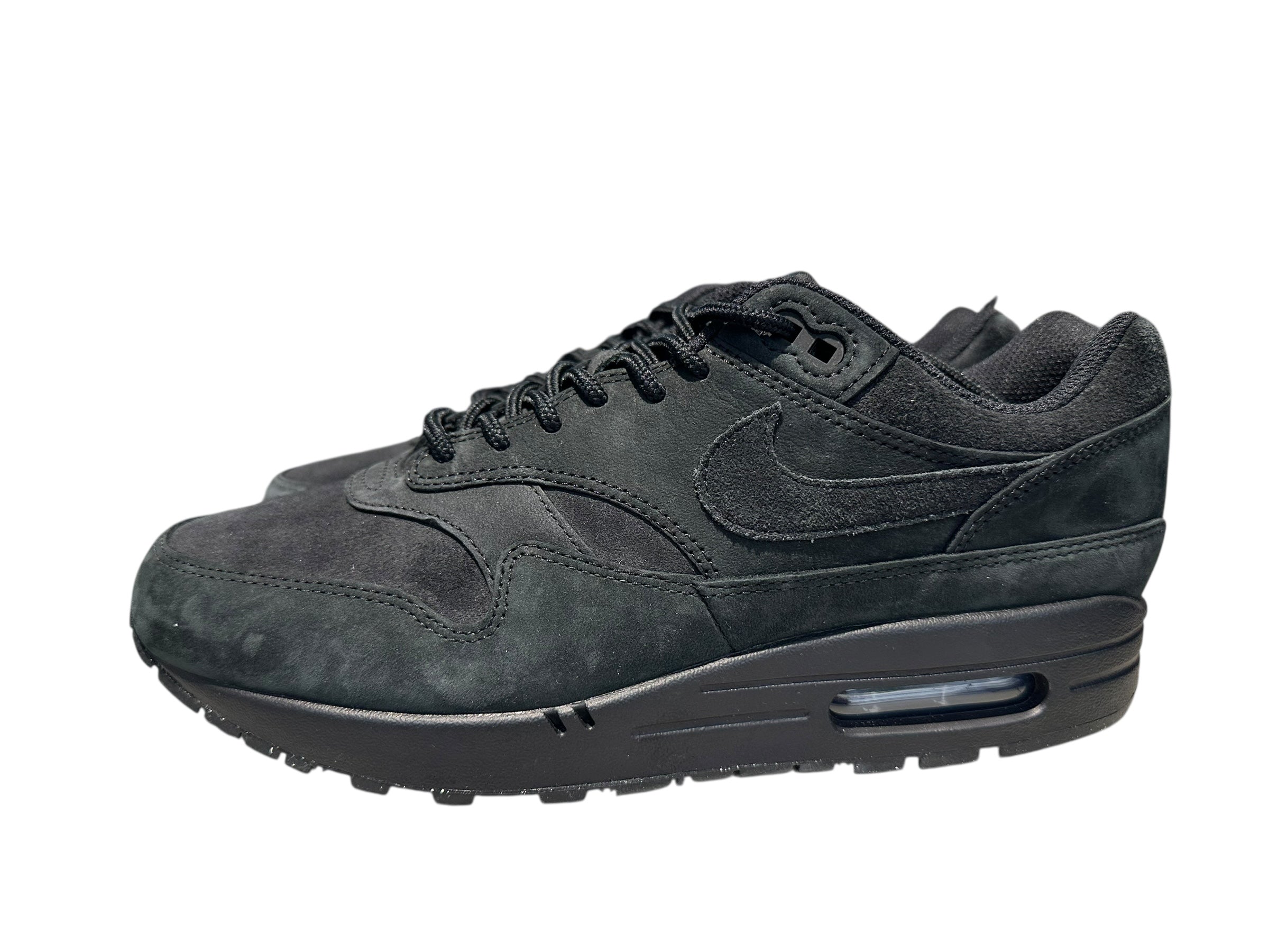 nike Used Nike Air Max 1 Triple Black Suede - hv8065-001