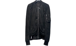 nike Used Rick Owens Black Bomber Jacket - test